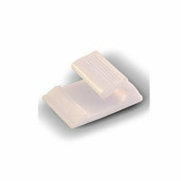 Digiwave Single Horizontal Siding Clip, S type, 2" x 5" x 5", Black-Siding clips attach coaxial cable to exteriors that have horizontal siding