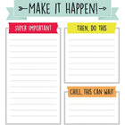 Aim High Notepad, 6 Pack (CD-151298)-Helps teachers stay organized and motivated