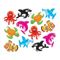 Trend Enterprises Sea Buddies 5 1/2" Classic Accents Variety Pack, 108 Pack (T-10998)-Size: 5 1/2"
