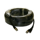 SeqCam 200' RG59 CCTV Cable, 3.2" x 9.5" x 9.5", Black-Copper clad aluminum center conductor