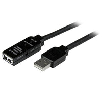 StarTech USB 2.0 Active Extension Cable, M/F, 15m-No USB signal loss, even at a distance of up to 49.2 feet (15 meters)