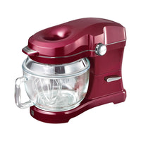 Kenmore Elite Ovation Stand Mixer with Pour-In Top - 5 qt - Burgundy-Patented pour-in top lets you add ingredients without stopping