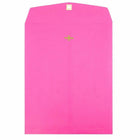JAM Paper 9 x 12 Open End Catalog Envelopes with Clasp Closure, Brite Hue Ultra Fuchsia Pink, 100 Pack (90909027)-Ultra fuchsia pink