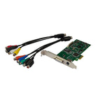 StarTech PCIe Video Capture Card, HDMI VGA DVI & Component Video at 1080P (PEXHDCAP60L2)-Record from virtually any device with support for HDMI, DVI, VGA, and component input sources
