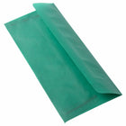 JAM Paper #10 Business Translucent Vellum Envelopes - 4 1/8" x 9 1/2" - Racing Green - 50 Pack-Quantity: 50 envelopes