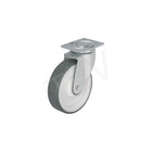 Blickle Polyurethane Caster, Wheel Diameter: 6-5/16" (160.3375 Mm), Caster Type: Swivel (LH-POTH 160R)-Wheel Diameter: 6-5/16" (160.3375 mm)