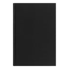 Gry Mattr Linen Hardcover Journal - Black-Black Linen Cover