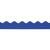 Pacon Corporation Bordette 37206 50' X 2.25" Scalloped Solid Decorative Border, Royal Blue-Bulletin board borders for giving the classrooms a unique makeover