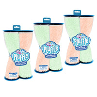 Educational Insights Playfoam Pluffle Twist Glow-in-the-Dark - Multicolor - 3 Pack-Sensory toy: Playfoam Pluffle has a super-soft, fluffy texture that provides a sense of calm and relaxation. Run your hands through Playfoam Pluffle to see the magical “alive, melting" movement. Mix your favorite colors for an even more mesmerizing experience. Then turn out the lights to see Playfoam Pluffle glow in the dark!