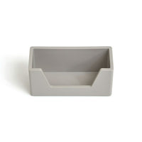 TRU RED Business Card Holder - Grey-Professional display for your business cards