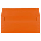 JAM Paper #10 Business Coloured Envelopes - 4.125" x 9.5" - Orange Recycled - 50 Pack-Size: #10 (4.13 x 9.5 inches)