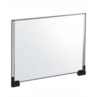 Azar Two-Sided Large Acrylic Sign Holder With Magnetic Boots, 22" x 17",  2 Pack (109912)-Sign Holder