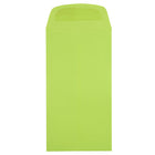 JAM Paper #7 Coin Envelopes, 6.5 x 3.5, Brite Hue Ultra Lime Green, 1000 Pack-Green Envelopes