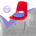 Bouncyband Little Wiggle Seat Sensory Cushion, Purple-Effective on chairs, benches or directly on floors
