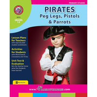 eBook: Pirates: Peg Legs, Pistols & Parrots (PDF version - 1-User Download) - ISBN 978-1-55319-157-5 - Grade 1 - 2-You will receive two emails: one confirming your entire order, and one with a "Download Software" buttonYou can download immediately or return to your email to download later