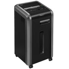 Fellowes Powershred 225Ci 100% Jam Proof Cross-Cut Shredder (3825001)-Continuous duty motor offers non-stop shredding