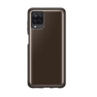 Samsung Soft Clear Cover Case for Samsung Galaxy A12 - Black-Dimensions: 3.14"W x 6.61"H x 0.47"D