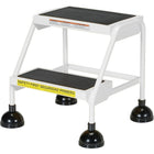 Vestil Light-Duty Stop-Step Ladder, 18-9/16", 2-Step (LAD-2-W)-No. of Steps: 2