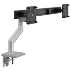 Humanscale M8.1 Monitor Arm with Crossbar - M81CMSB2B-With innovative features like its Compensator Mechanism and Self-Lubricating Precision Bearings, M8.1 allows users to effortlessly adjust their monitor(s) to their optimal ergonomic position while also providing top-to-bottom cable management