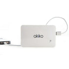 Akiko 9000Mah Dual Port External Battery Charger, 5" x 3", White-9000 mAh rechargeable power capacity, giving your phone enough juice to keep it running (3-4 full charges to your iPhone 5 or 2-3 charges for Samsung Galaxy S4, S3)Built-in short circuit, over-charge and over-heat protection allows for safe, fast and reliable charge while on the go