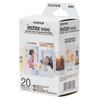 Fujifilm Instax Mini Instant Film - Blue Marble/ Macaron - 2 Pack-4
