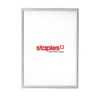 Futech SFM008 Mitered Corner Snap Frame Sign Holder, 38" x 26" x 1/2", Aluminum-Frame size: 26" x 38" ; Image size: 24" x 36"