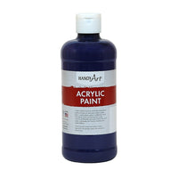 Handy Art Student Acrylic Paint Violet 16oz, 3 Pack (RPC101075)-Acrylic paint that can be used on most any surface