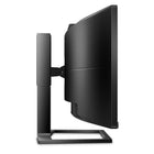 Philips 49” Ultrawide QHD USB-C Height-Adjustable Webcam Curved Monitor - 499P9H-3000:1 contrast ratio