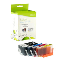 fuzion HP #934XL (934XL) Compatible Inkjet Cartridges - High Yield - Black/Cyan/Magenta/Yellow - 4 Pack-Ink Colour: Black, Cyan, Magenta, Yellow