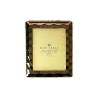 Elegance Gold Finish 8" x 10" Prism Photo Frame-Material: Stainless Steel