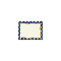 Hayes 8 1/2" x 11" Certificate, Stars Border, 90 Pack (H-VA655)-Size: 8 1/2" x 11"
