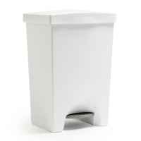 Mistral iCanTM Step With Removable Liner - 50 Litre - White-Step Cans