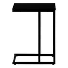 Monarch Specialties 2170 Accent Table - 24"H/Black/Black Metal-Warranty: 1 Year limited for parts
