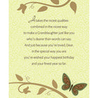 Rosedale Greeting Card, Birthday Granddaughter, Butterfly-Card shop quality greeting cards