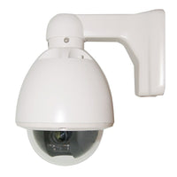 SeqCam SEQ7501 Mini Speed Dome Security Camera, 10" x 11" x 8", Ivory-Advanced image sensor produces high resolution video at 700 TV Lines of resolution