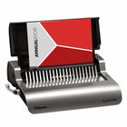 Fellowes Quasar E 500 Electric Comb Binding Machine with Starter Kit (5216901)-Binds up to 500 sheets with a 2" comb