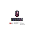 Marvo Tech KM400 LED Backlit Keyboard Mouse Combo-114 Key Keyboard, 6D mouse