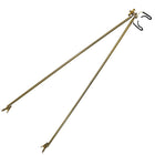 Flagzone Flag Spreader-Vinyl coated spring steel pole grip helps avoid scratching your display pole and larger tightening screw