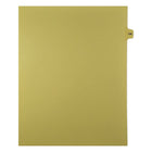 Mark Maker Legal Exhibit Index Tab Buff Single Tabs, 1/15th Cut, Letter Size, No Holes, Number 138, 25 Pack-Buff Single Tabs, 1/15th Cut