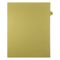 Mark Maker Legal Exhibit Index Tab Buff Single Tabs, 1/15th Cut, Letter Size, No Holes, Number 138, 25 Pack-Buff Single Tabs, 1/15th Cut