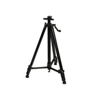 Futech PE001 Portable Tripod Aluminum Easel, 50" x 34" x 29", Black-Top spring-loaded clamp holds frame in place