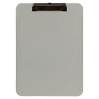JAM Paper Plastic Clipboards, 9" x 13", Smoke, 2 Pack (340926884g)-Smoke