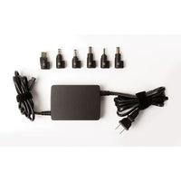 NXT Technologies 90W Slim Universal Laptop Charger-Slim universal laptop charger with a lightweight design is the optimal travel charging solution