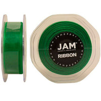 JAM Paper Sheer Organza Ribbon, .88 Inch Wide x 25 Yards, Emerald Green, 2 Pack (807SHemgr25g)-Emerald green