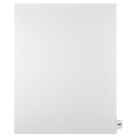 Mark Maker Legal Tabs - Letter Size - White - 1/15th cut - 25 tabs per package - 5 packages Pack - Number 105-White Single Tabs