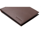 Champs Leather RFID Slim Wallet - Brown-6 credit card slots to carry all your credit, debit, gift cards and IDs without the worry of leaving an important card behind