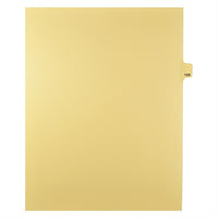 Mark Maker Legal Tabs - Letter Size - Buff - 1/25th cut - 25 tabs per package - 5 packages Pack - Number 158-Buff Single Tabs