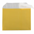 JAM Paper 4" x 5.5" Booklet Foil Envelopes with Self-Adhesive Closure - Gold - 25 Pack-Size: 4 x 5.5 inches