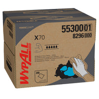 WypAll Power Clean X70 Medium Duty Cloths (55300) - Brag Box - White - 200 Sheets-1 case = 1 Brag Box, 200 sheets
