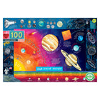 eeBoo Solar System Puzzle - 100 Pieces-100 glossy pieces that fit and snap together with ease